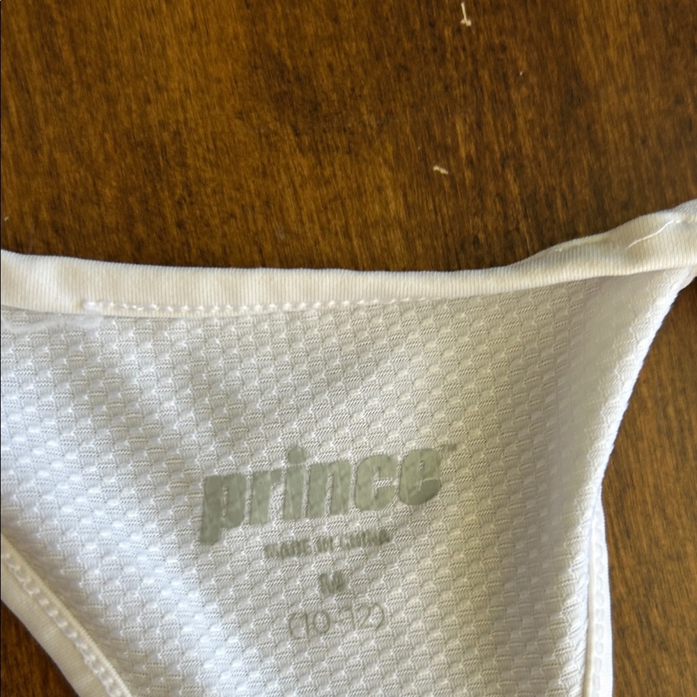 White Racerback Tank Top - Picture 2 of 3